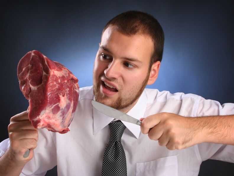 Carne e potência