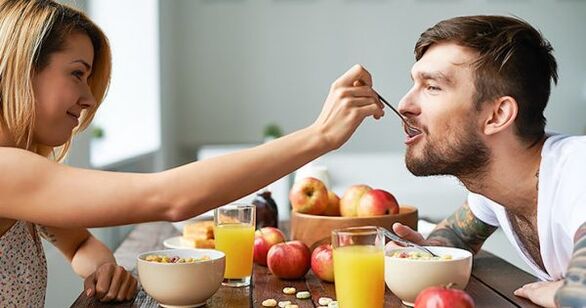 Comida para potência